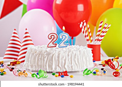 382 22 birthday cake Images, Stock Photos & Vectors | Shutterstock