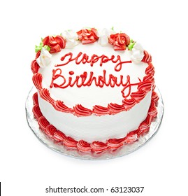 Gateau Anniversaire Fond Blanc Images Stock Photos Vectors Shutterstock