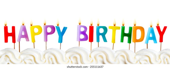 17,222 Birthday letter candles Images, Stock Photos & Vectors ...