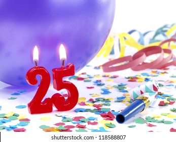 Birthday Candles Showing Nr. 25