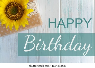 2,187 Happy birthday sunflower Stock Photos, Images & Photography ...