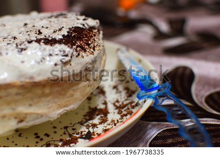 Birthday Creamcake in vanila flavour 