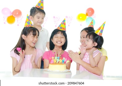 Birthday Party Of Asian Kids