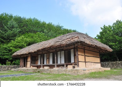 Birthplace Of Nongae In Jangsu-gun, South Korea, It's Built To Commemorate Nongae Who Jumped Into The Namgang River With Japanese General At The Japanese Invasion Of Korea.  Filmed On June 28, 2020