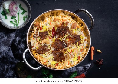 Biryani Mutton Chicken Rice Dahi