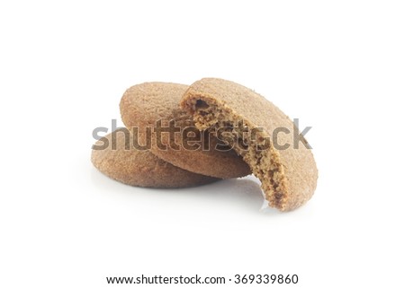     Biscuits Isolated on White 