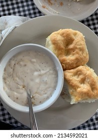 Biscuits And Sausage Gravy For Breakfast