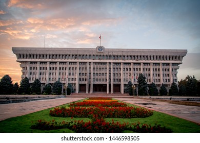 Bishkek, Kyrgyzstan, July 2016, Parliament Building