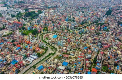 Bishnumati River Of Kathmandu Nepal