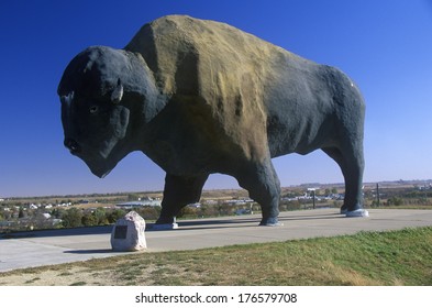 Bison Statue, National Buffalo Museum, Jamestown, ND