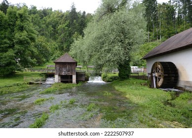 BISTRA, SLOVENIA — JUNE 19, 2016: River View Pictured In The Technical Museum Of Slovenia