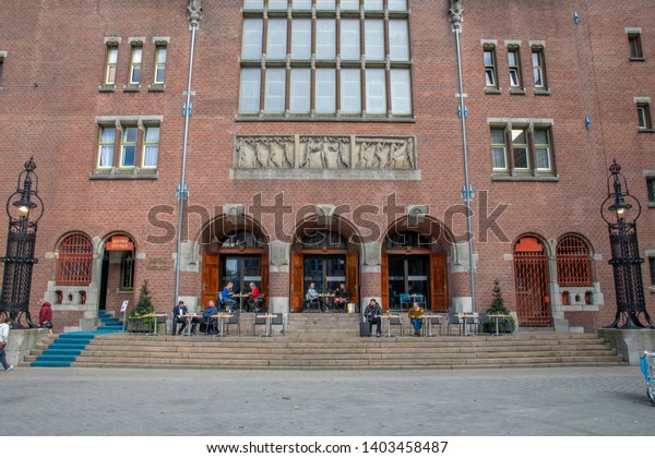 Bistro Berlage Building Beurs Van Berlage Stock Photo Edit Now