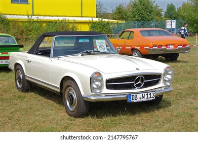 Bitburg, Germany - Sep 03, 2016 - Mercedes Benz SL W113