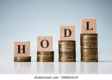 Bitcoin Crypto Investment Hodl. Decentralized Currency Investment