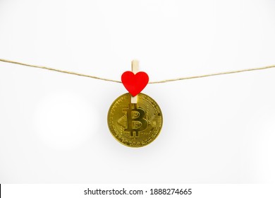 bitcoins images of hearts