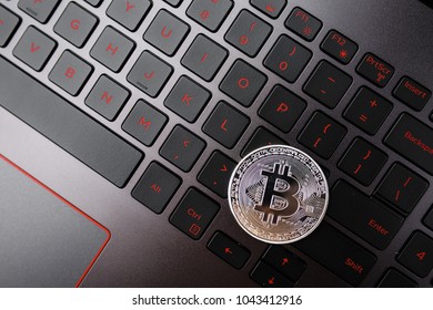 Coin Currency Golden Bitcoin Money On Stock Photo 1146024140 | Shutterstock