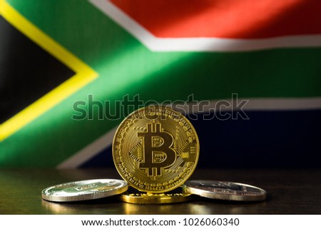 Bitcoin South Africa Flag Concept Investors Stock Photo Edit Now - 