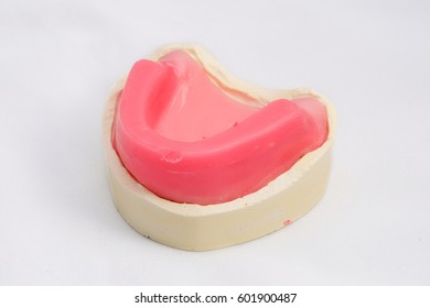 Bite Block Master Cast Denture Dental Stock Photo (Edit Now) 601900442