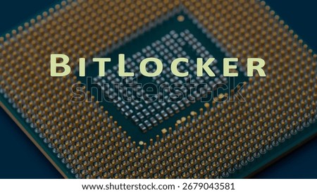 BitLocker A disk encryption feature included with Windows operating systems for securing entire drives.