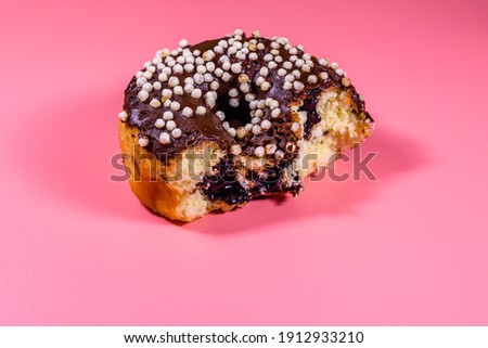 Similar – Foto Bild Angebissener Donut