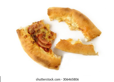 bitten pizza slice