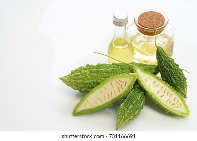 bitter gourd oil with bitter gourd