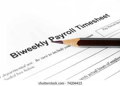 Biweekly Payroll Time Sheet