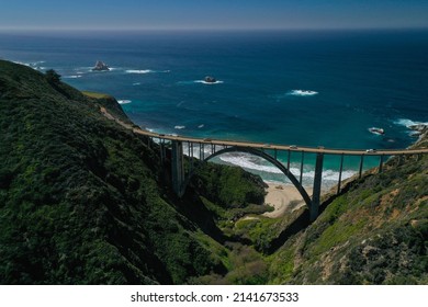 Bixby Bridge In Big Sur, CA