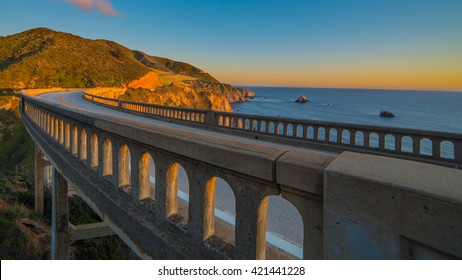 Bixby Bridge In Big Sur, California