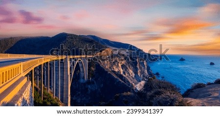 Similar – Image, Stock Photo Big Sur California big sur