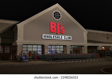 BJ's Wholesale Club Building Storefront, Revere Massachusetts USA, September 4 2022