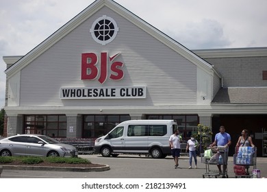 
BJ's Wholesale Club Retail Store, Revere Massachusetts USA, July 11 2022