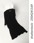 Black Abaya Gamis Dress in a White Box