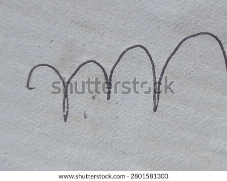 Black abstract line wave pattern on textured background