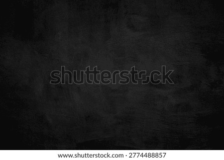 Black Abstract Painted Plaster Texture Background