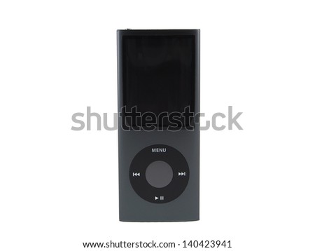 Black Aluminium MP3 Player