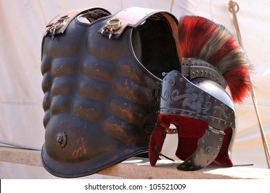 Black Ancient Roman Armor