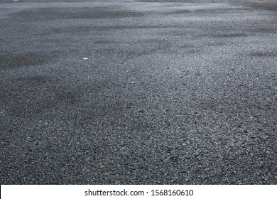 Black Asphalt Tarmac Road Texture Background