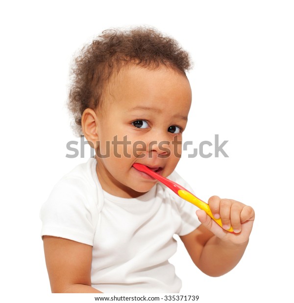 Les Dents De Bebe Noir Se Photo De Stock Modifier Maintenant