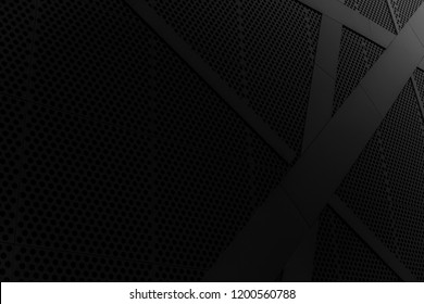 Black background. Photo. Geometric wallpaper. backround