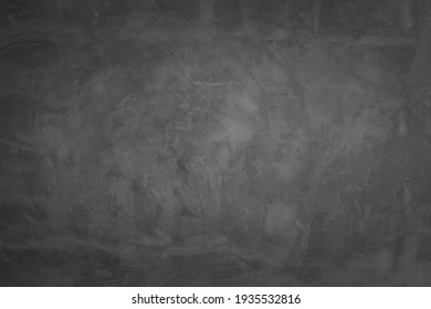 Black background, Vintage marbled textured border, black cement texture background, dark gray background, blank background