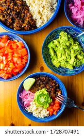 Black Bean Chili Burrito Bowl