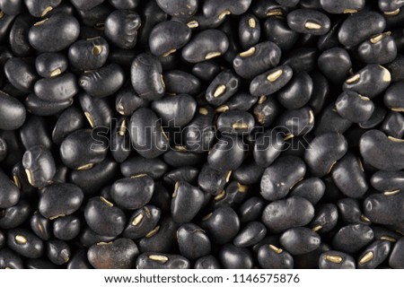Black beans background
