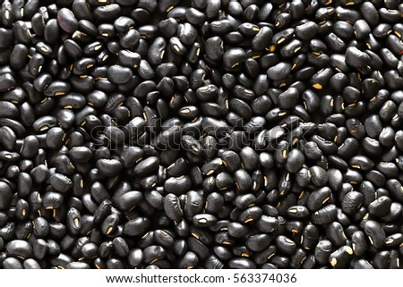 a lot of black beans for background uses. Vigna mungo, black lentil, mungo bean. Black gram is very nutritious as it contains high levels of protein potassium, calcium, iron, niacin, and riboflavin