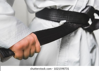 Black Belt Karate Martial Art