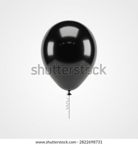 Black bicycle bell with silver clapper on white background