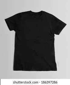 Black Blank T Shirt