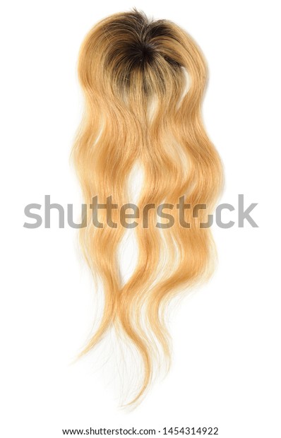 Black Blonde Two Tone Ombre Style Stock Photo Edit Now 1454314922