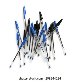 Black And Blue Ball Point Pens