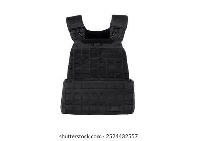 black body armor on a white background. High quality photo - Powered by Shutterstock